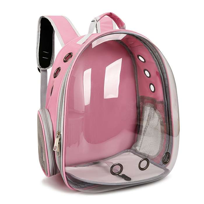 1pc One sizeStyle 9 hole breathable shoulders light blue Pet Bag