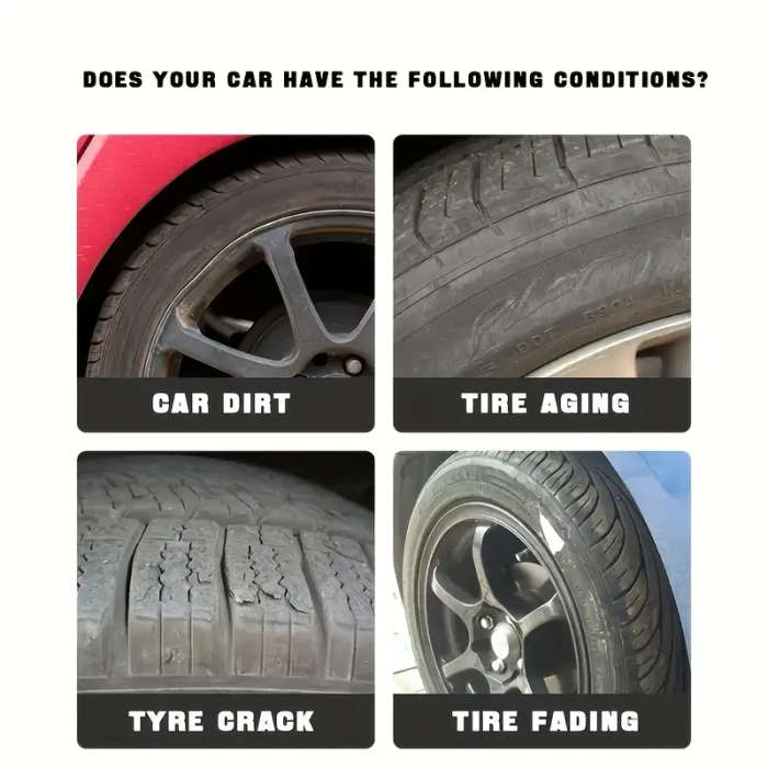 100g Premium Tire Shine Protection Wax
