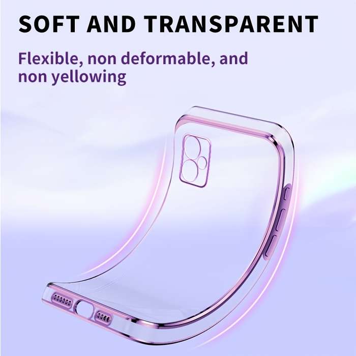 1pc  silvery  For Samsung Galaxy A05s Phone Cases
