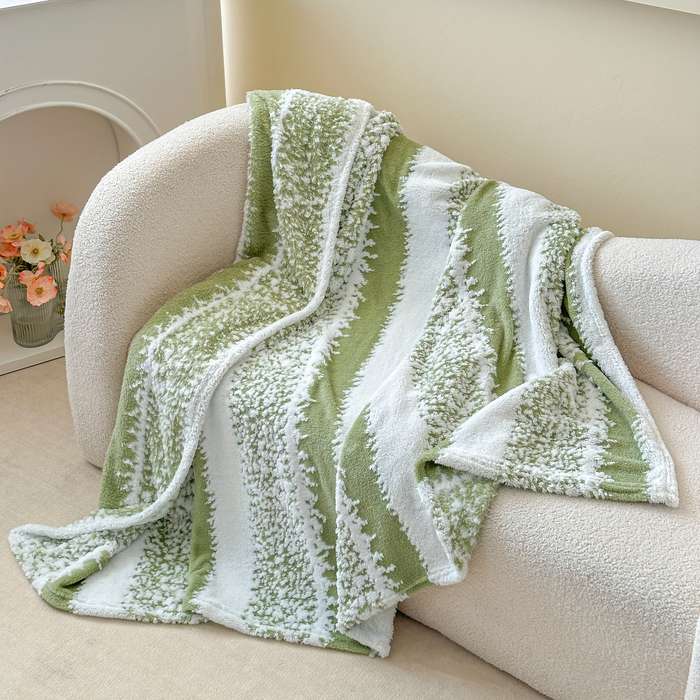 1ps Blanket Color Marbled Dark Gray size 200x230cm 80x90inch