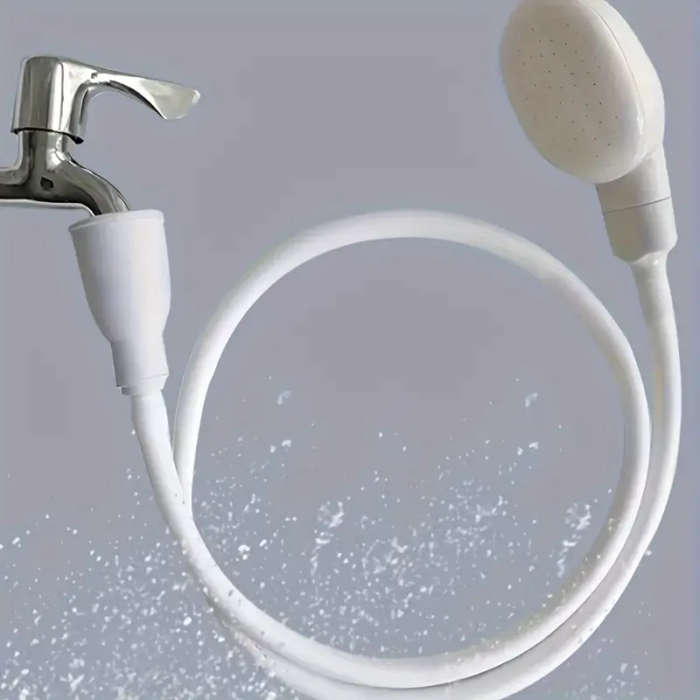 1pc Versatile Portable Faucet Sprayer Hose Perfect for Pet Bathing Hair Washing Watering Plants RV E