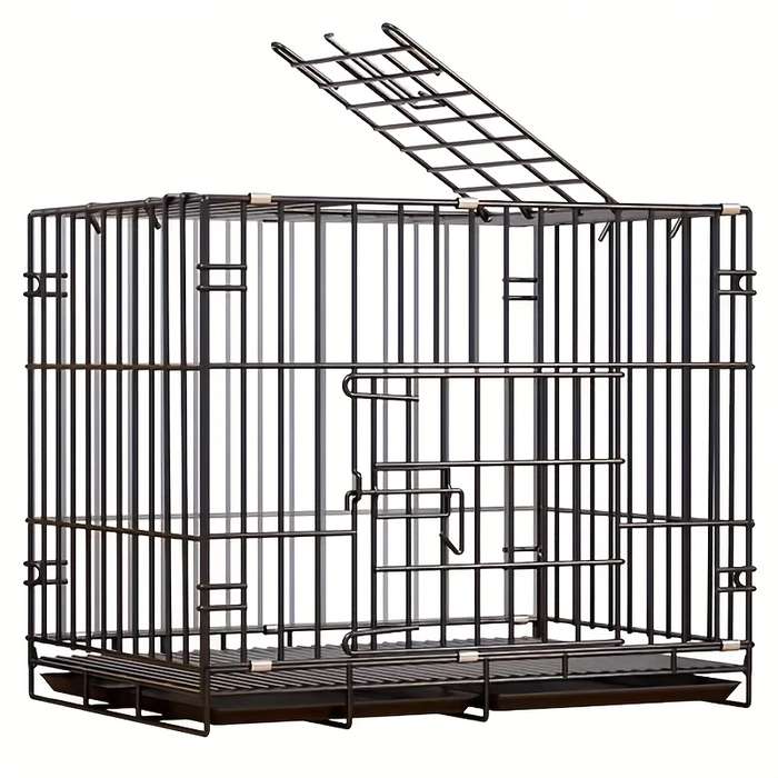 1pc Coffee color size Size:S 73*73*43cmPet Cage