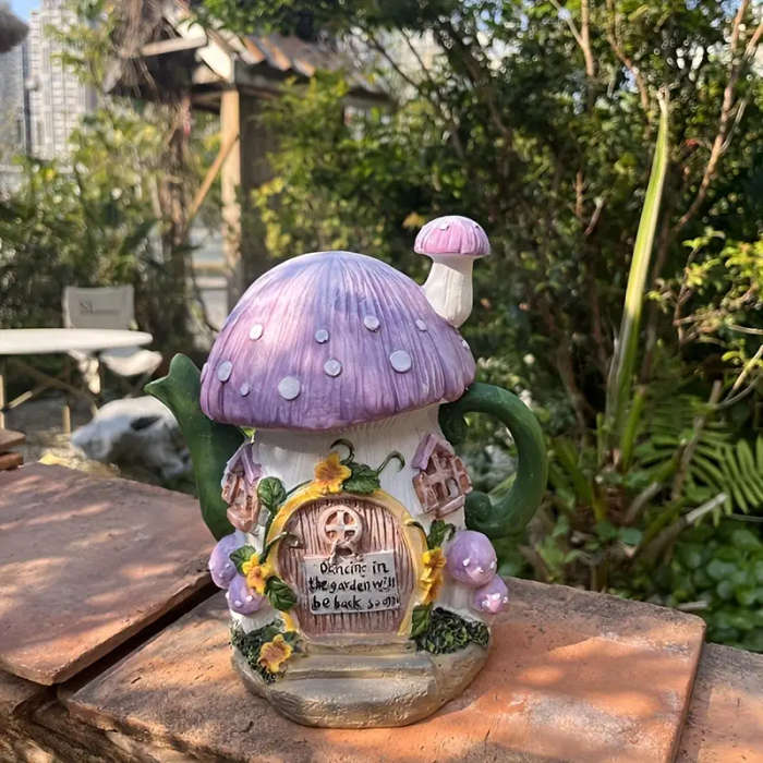 Solar Light Water Bottle Mushroom House