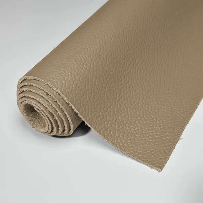 1 Piece Of Faux Leather Khaki