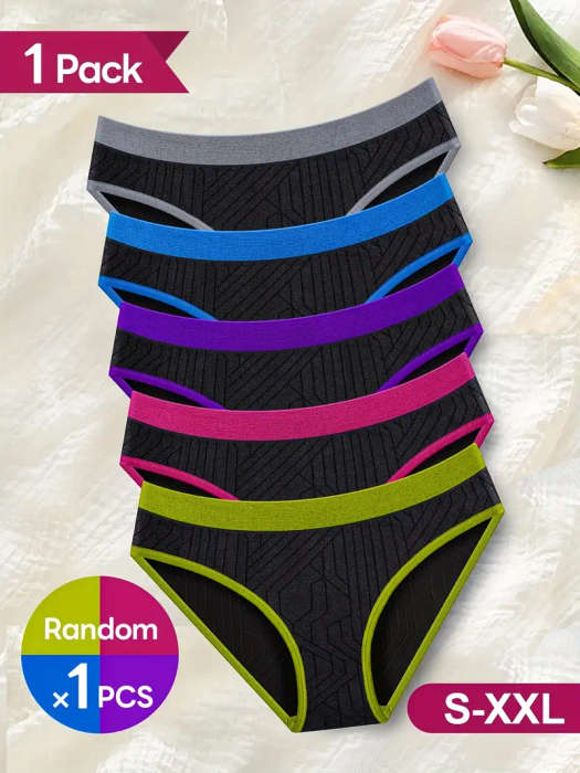 1 Ps Of Women's Breathable Seamless Panties