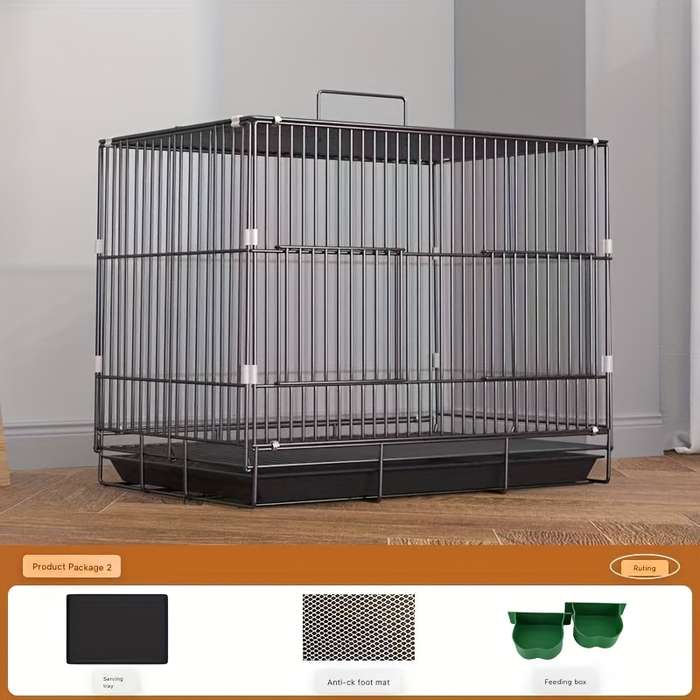 1pc White Pet Cage