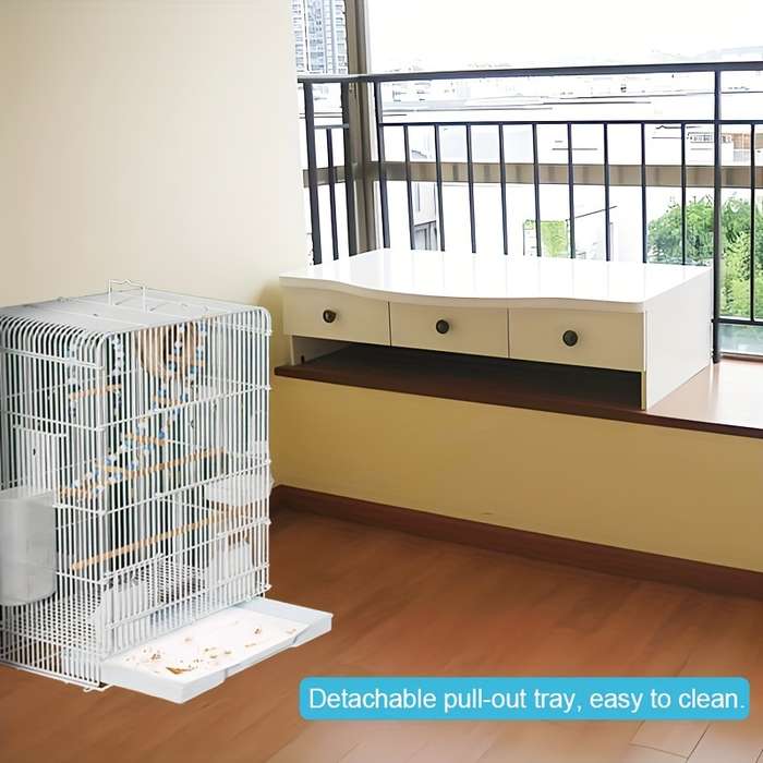 1pc Birdcage Luxury Set Pet Cage