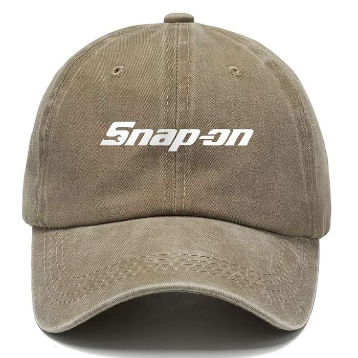 1pc Single Pack SNAP-ON Embroidered Baseball Cap 100% Viscose Fiber Hand Washable Casual Outdoor