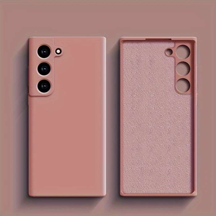1pc Pink Color For Samsung Galaxy S22 5G Phone Cases
