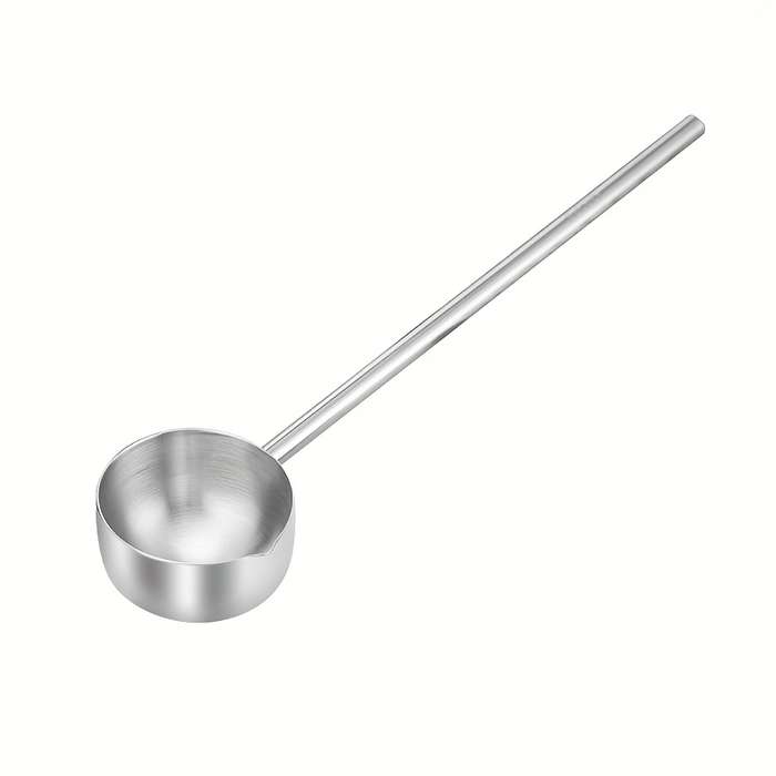 1pc Premium 304 Stainless Steel Long Handle Soup Ladle Durable Kitchen Spoon for Sauces Dres