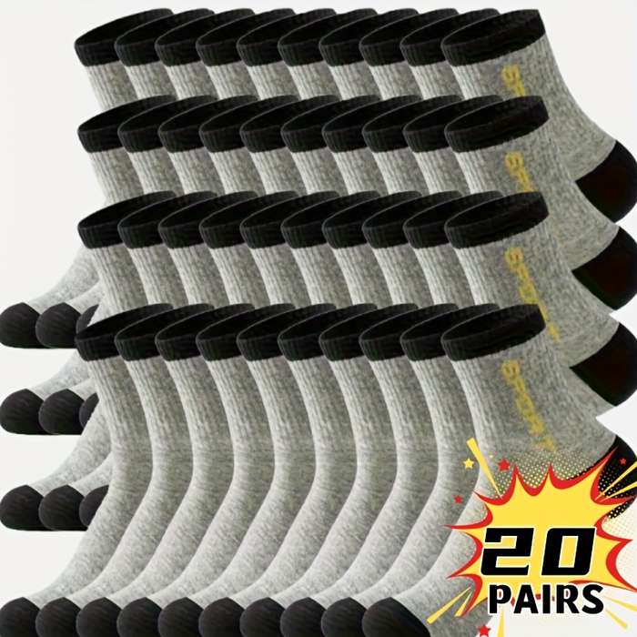 Sock 20Pairs Blue  One Size