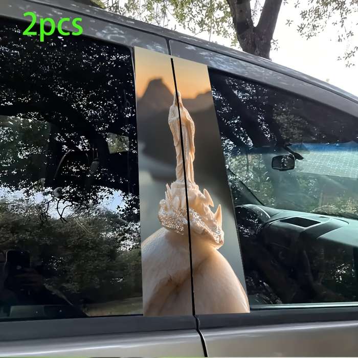 2pcs Jesus Christian Themed Stickers