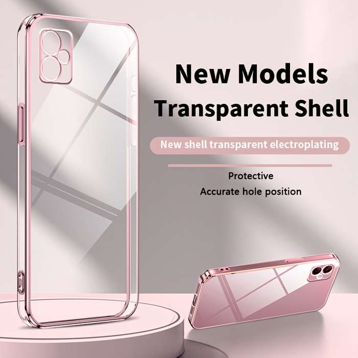 1pc  silvery  For Samsung Galaxy A05s Phone Cases