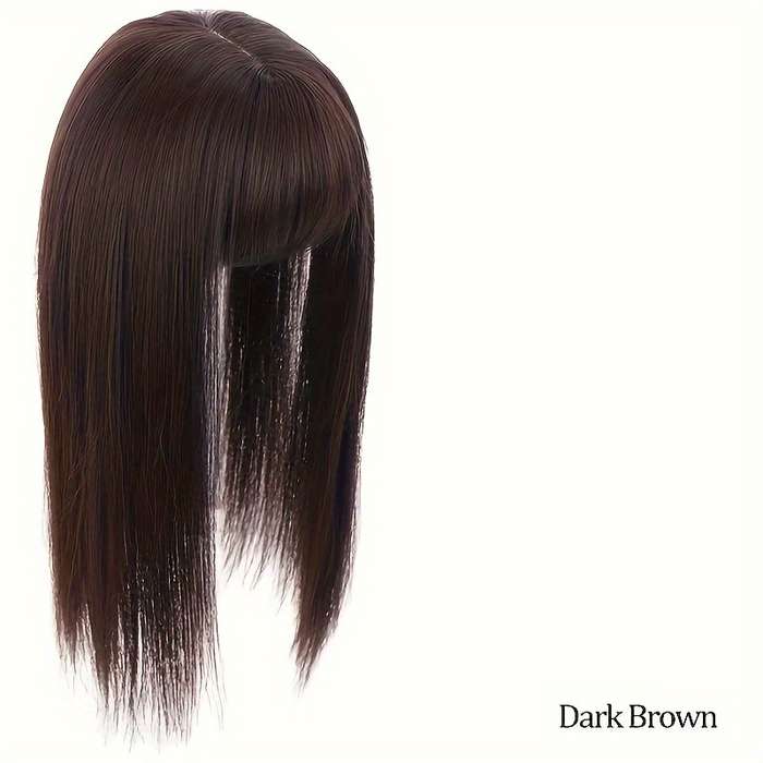 1Pc Black 35.56cm Fashion Design Wig