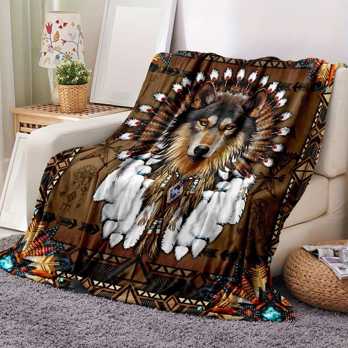 1ps Blanket Size 50Inx60In 130Cmx150Cm Ad'dFree Storage Bag