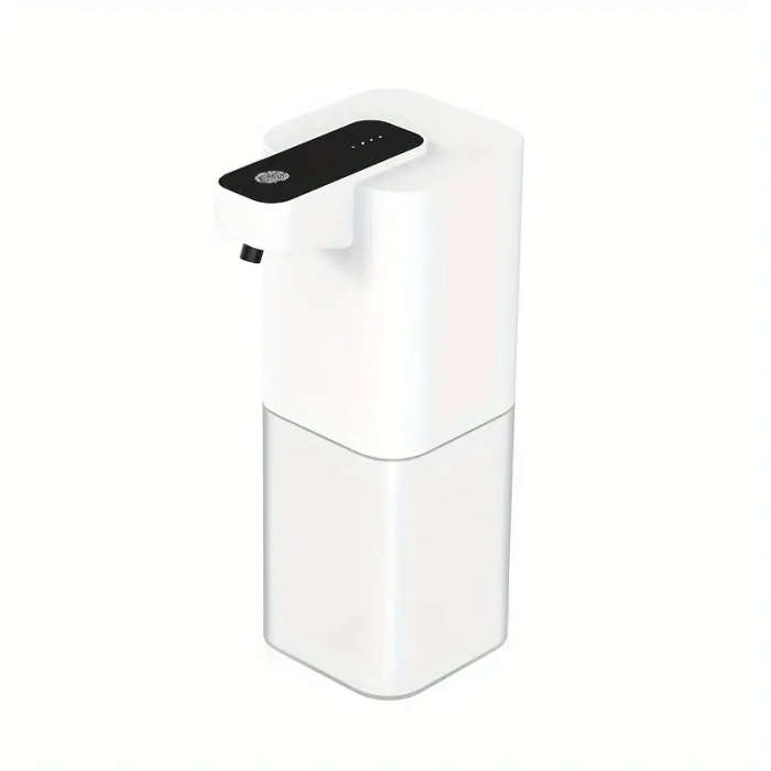 1pc Automatic Foam Hand Soap Dispenser Wall-Mounted No-Contact Infrared Sensor USB Rechargeable