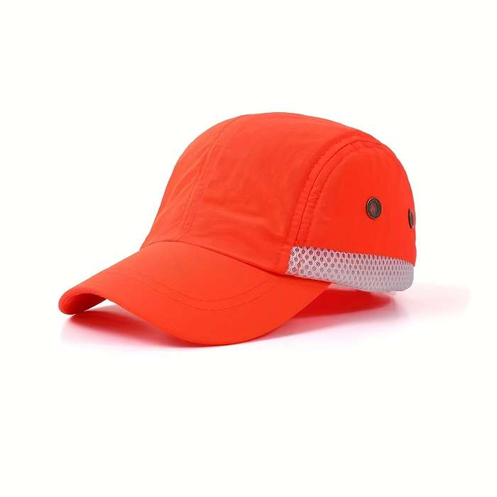 1pc Quick-Dry Breathable Baseball Caps for Men Women Lightweight Sun Protection Outdoor Ha