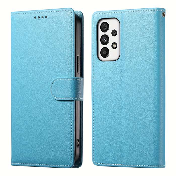 1pc Light Blue For Samsung Galaxy A73 5G Phone Cases