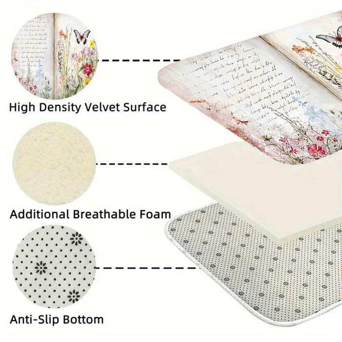 1Pc 100x150cm 39.3x59inch Floor Mat