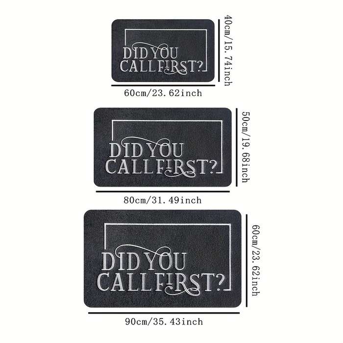 1Pc 23.62x35.43inch 60x90cm Floor Mat