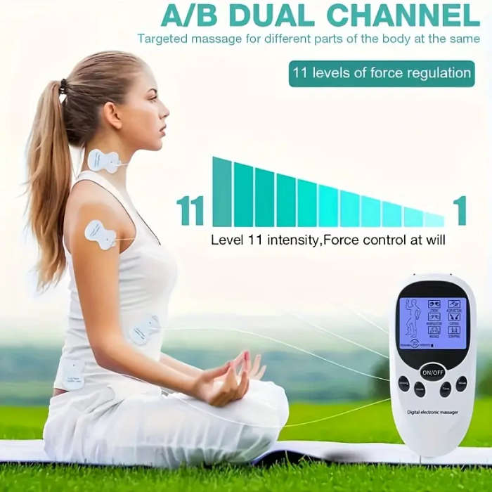 Dual-Channel Home Digital Meridian Massager