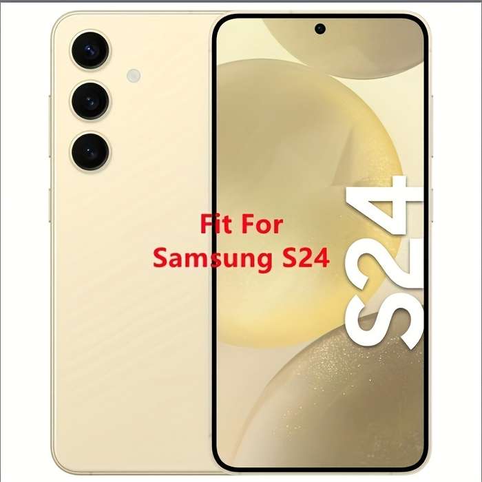 1pc Transparent For Samsung Galaxy S24 Phone Cases