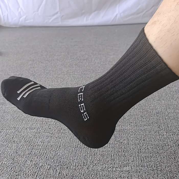 1Pairs Sock Black Eight Pairs  One Size