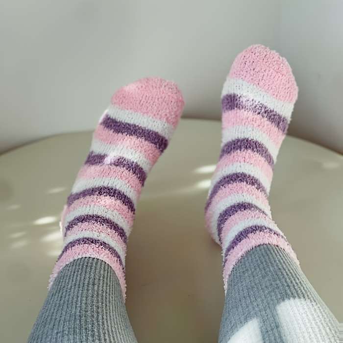 1Pairs Sock Mixed Color  One Size