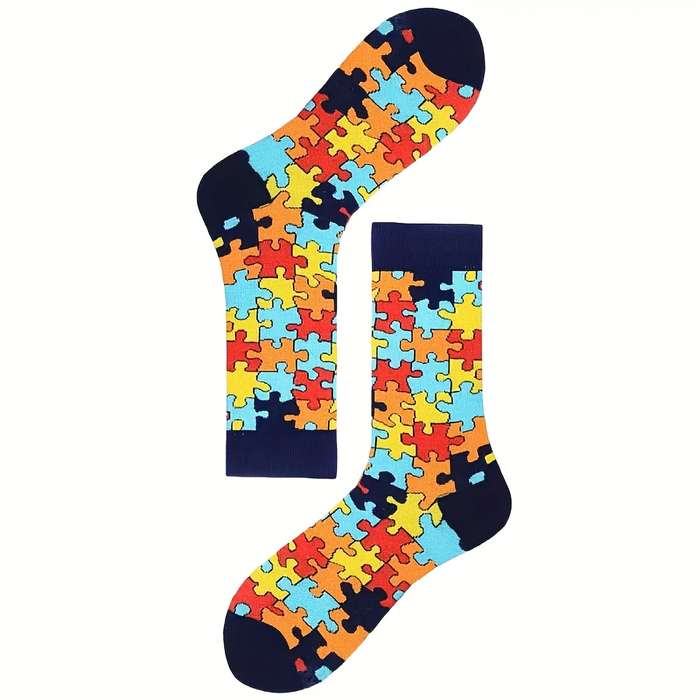 5 Pairs One Size High Elastic Socks