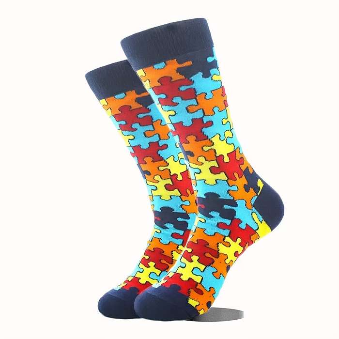 5 Pairs One Size High Elastic Socks