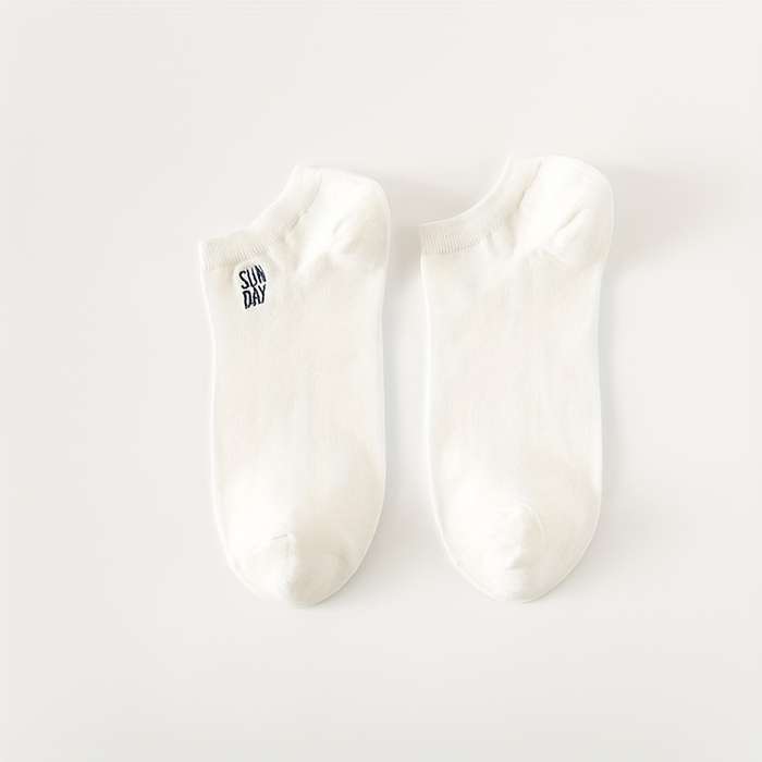 10 Pairs Black One Size High Elastic Socks