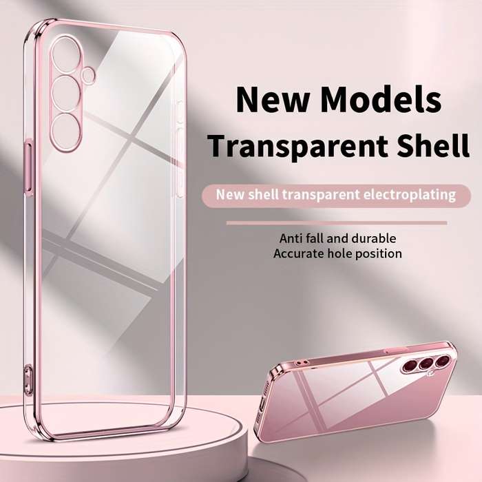 1pc Pink Color For Samsung Samsung Galaxy A25 5G Phone Cases