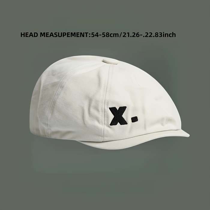 1pc Vintage Literary Japanese Harajuku Style Forward Hat Reverse Wear Hip Hop Street Sophisticated