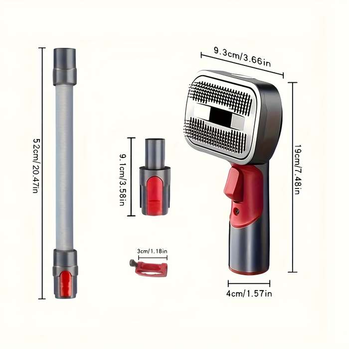 1pc PB 3DS Pet Comb