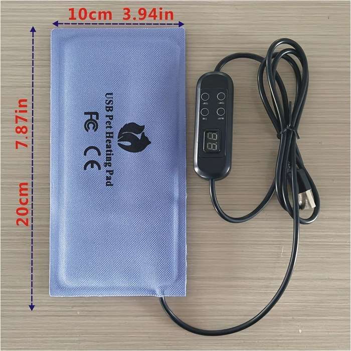 1PC Pet Mat Intelligent Temperature Control L Size   19.99X24.99Cm