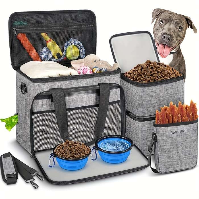 1pc Grey Pet Bag