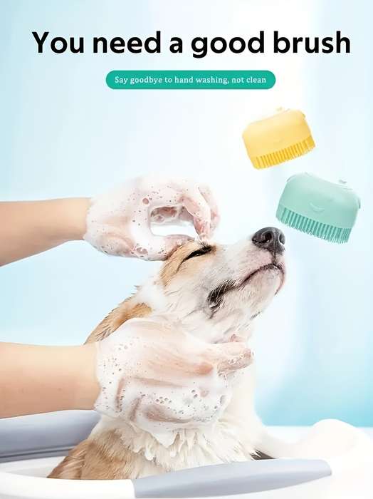 1pc Yellow Pet Comb
