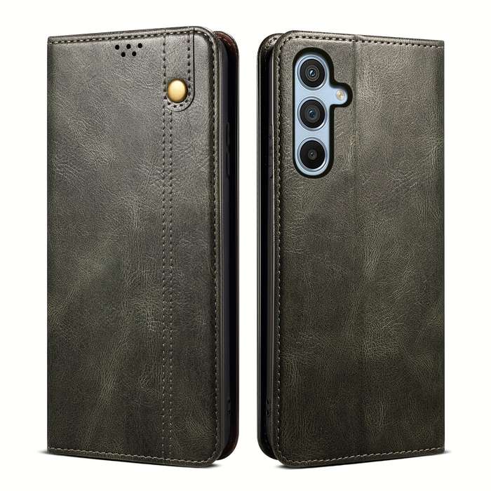 1pc Dark Green For Samsung Galaxy A35 Phone Cases