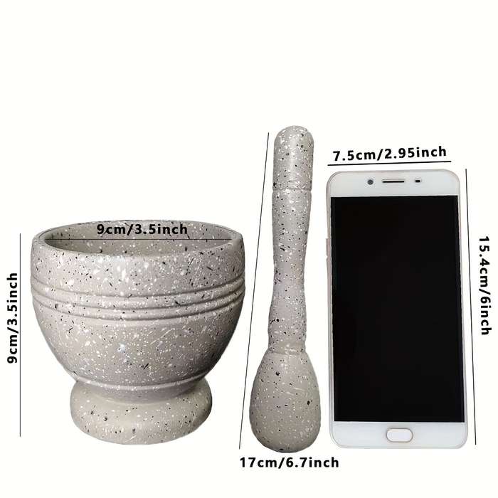 1Set Grinding Bowl Kitchen Garlic Masher Kitchen Peper Crusher Multi-purpose Grinder Home Garli