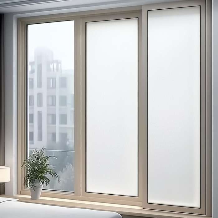 1pc Pure Matte Size 60x200cm 23.62x78.74IN Door Window Sticker