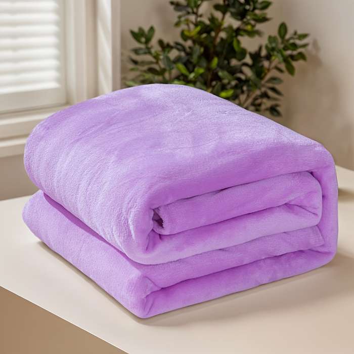 1ps Blanket Color Coffee Color size 70x100cm 28x39in