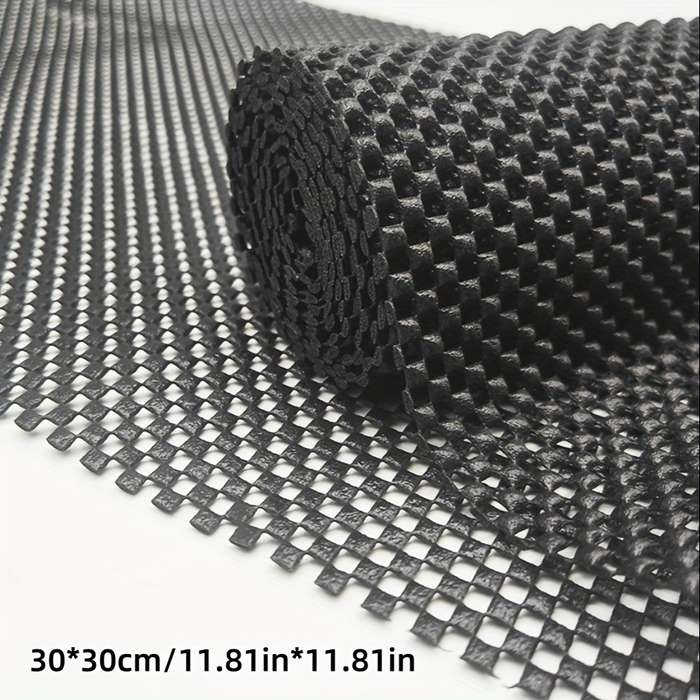 1Pc Black 30x30cm 11.81x11.81inch Floor Mat