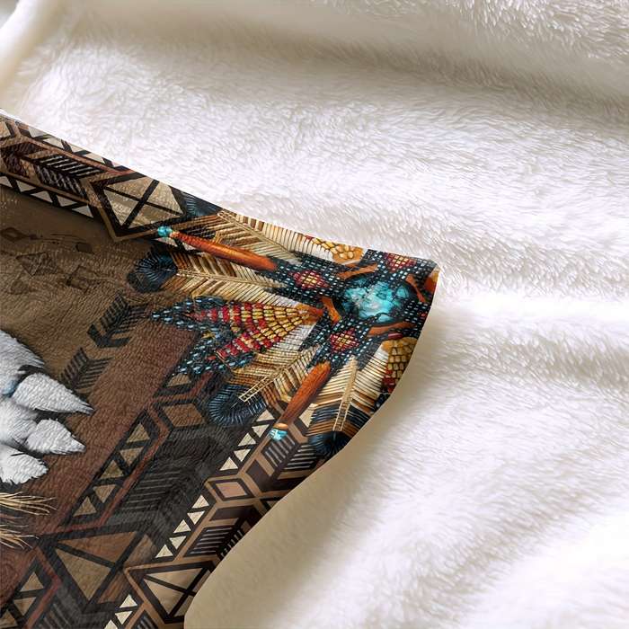 1ps Blanket Size 50Inx60In 130Cmx150Cm Ad'dFree Storage Bag