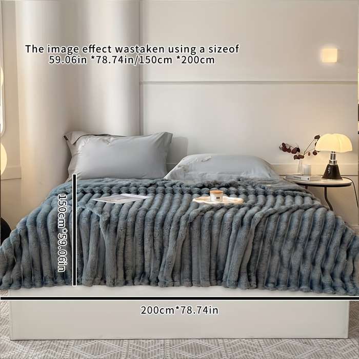 1ps Blanket Color Warm Apricot size 100.0x150.01cm