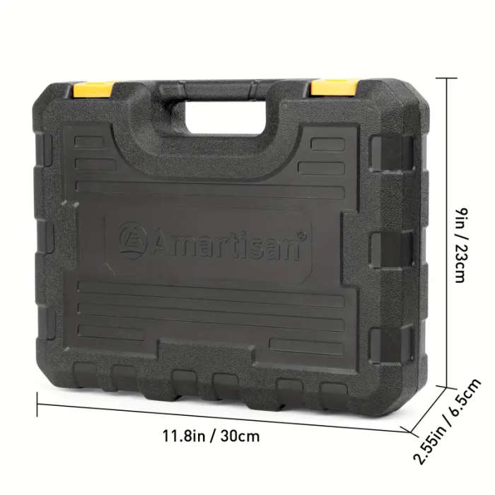 43pcs Professional Screwdriver Set with Magnetic Bit Holder Chrome Vanadium Steel Includes Slotted P