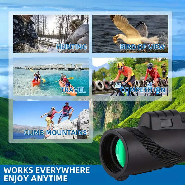 8X42 HD Telescope with Manual Focus