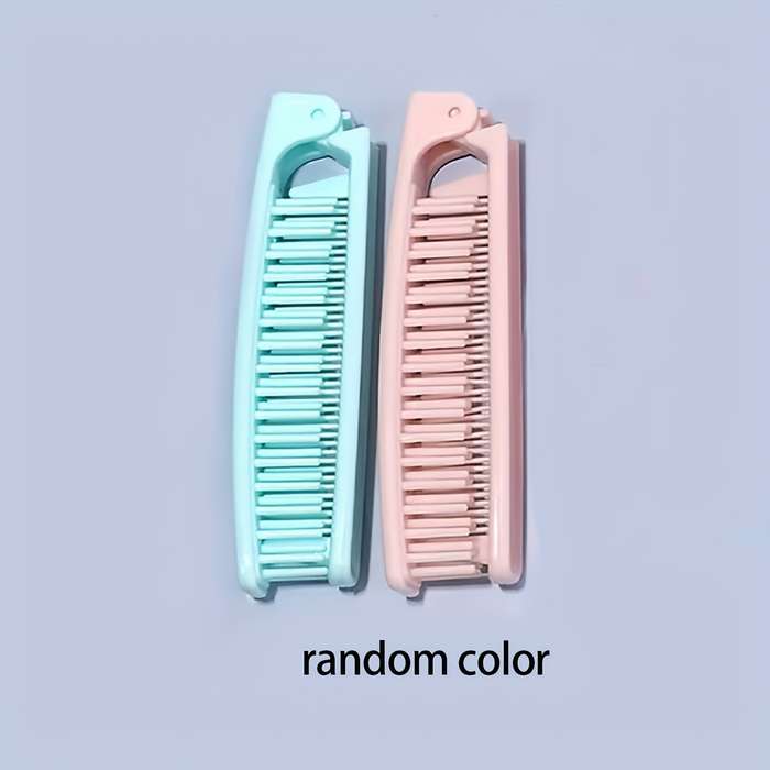 1pc Random Color Pet Folding Comb Pet Comb