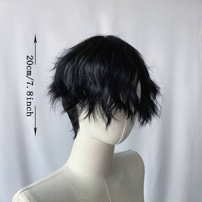 1Pc Light Brown 20.32cm Fashion Design Wig