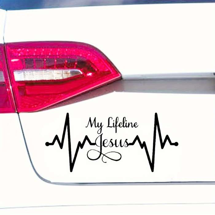 1pc  Jesus Christian Themed Stickers