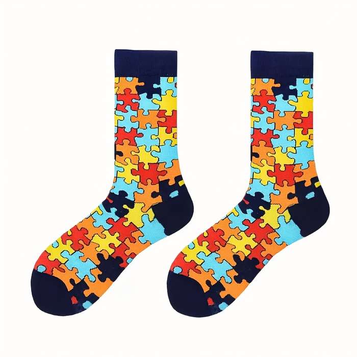 5 Pairs One Size High Elastic Socks